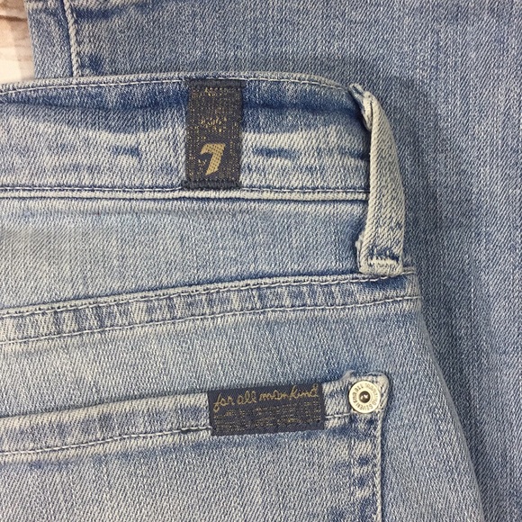 7 for all mankind light jeans🌸 - Picture 5 of 6